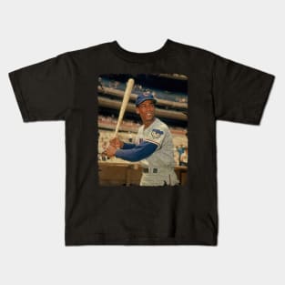 Ernie Banks in Chicago Cubs Kids T-Shirt